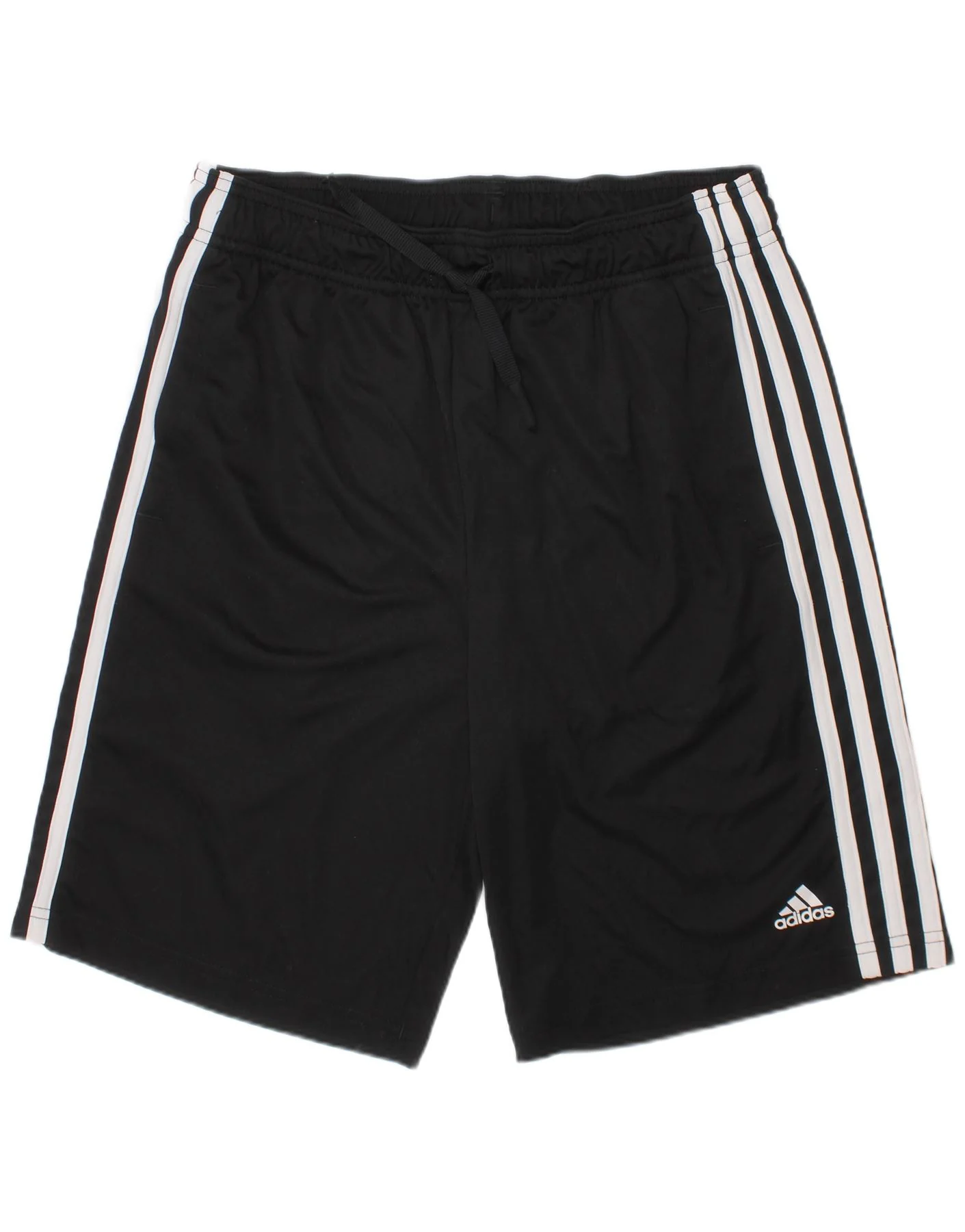 Pantalones cortos deportivos ADIDAS Aeroready para niños de 13 a 14 años, poliéster negro - Imagen 2