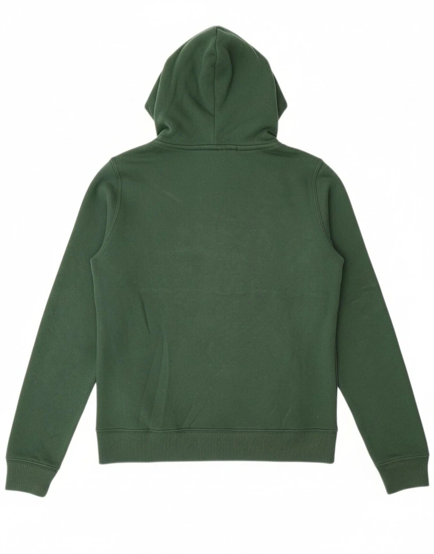 HOLLISTER Womens Graphic Hoodie Jumper UK 6 XS Green Colourblock - Imagen 2