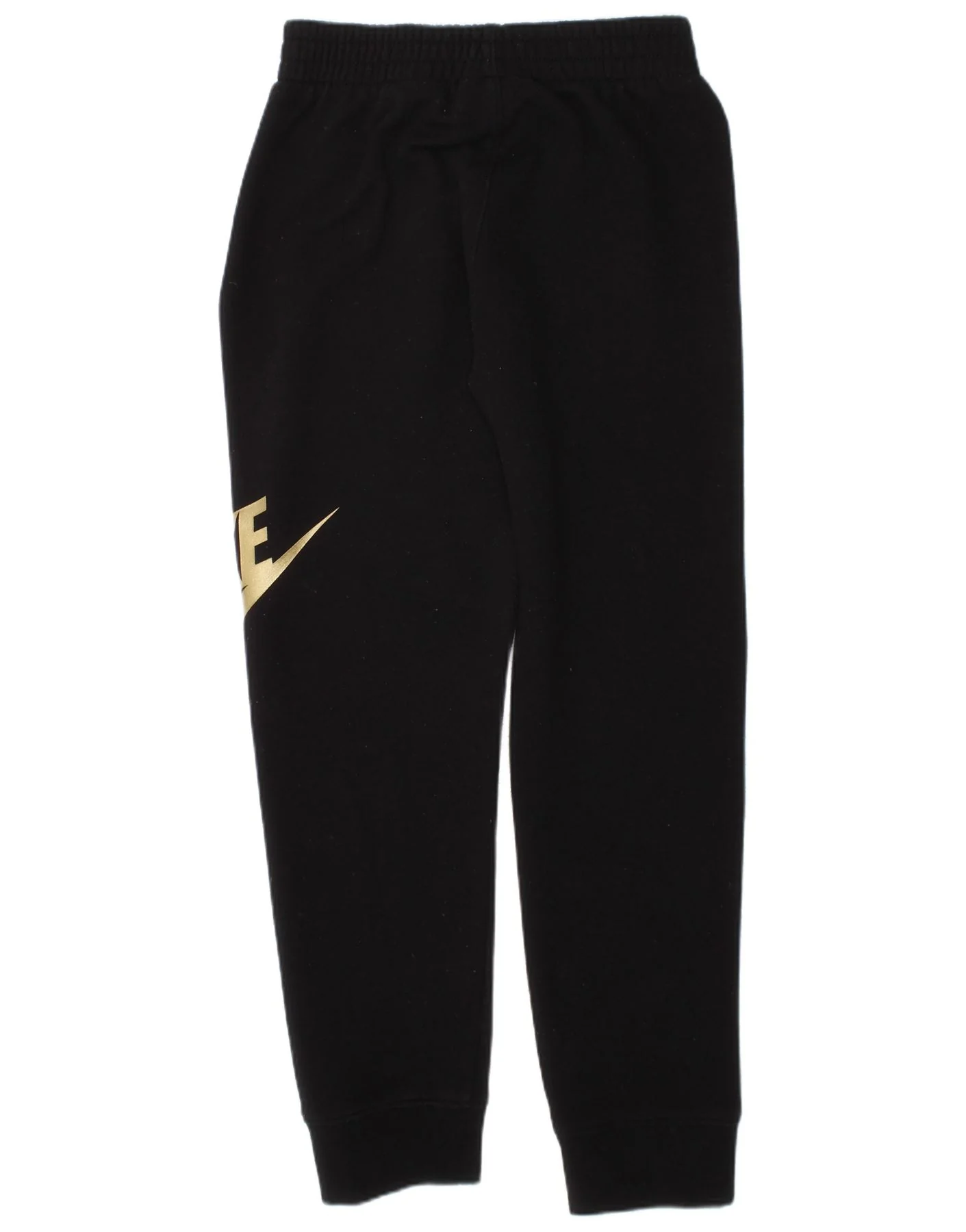 NIKE Pantalones de chándal con gráfico para niñas, 6-7 años, grande, negro - Imagen 4