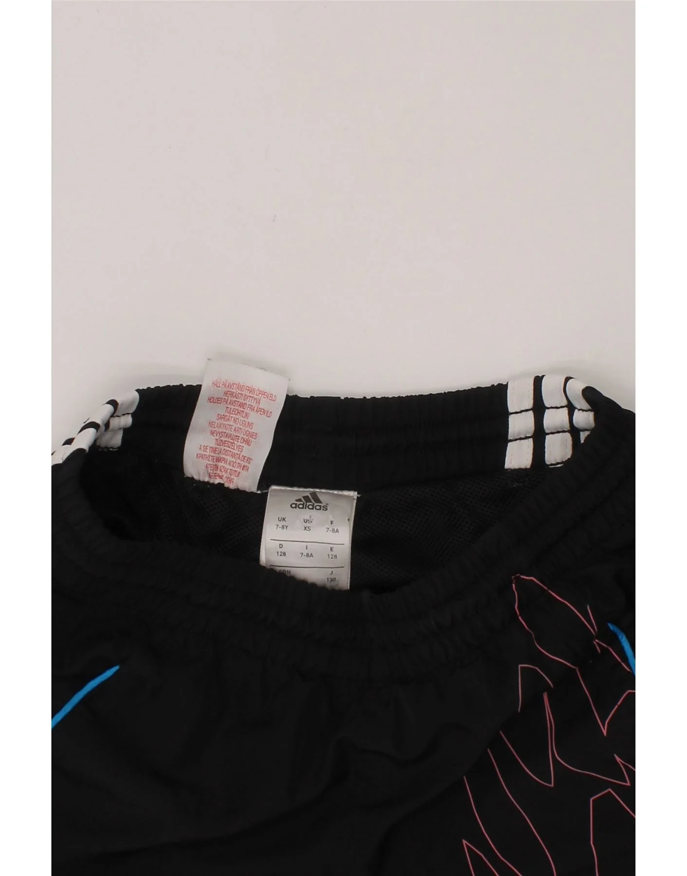 Pantalones cortos deportivos con gráficos F50 de adidas para niños, de 7 a 8 años, de poliéster negro - Imagen 4