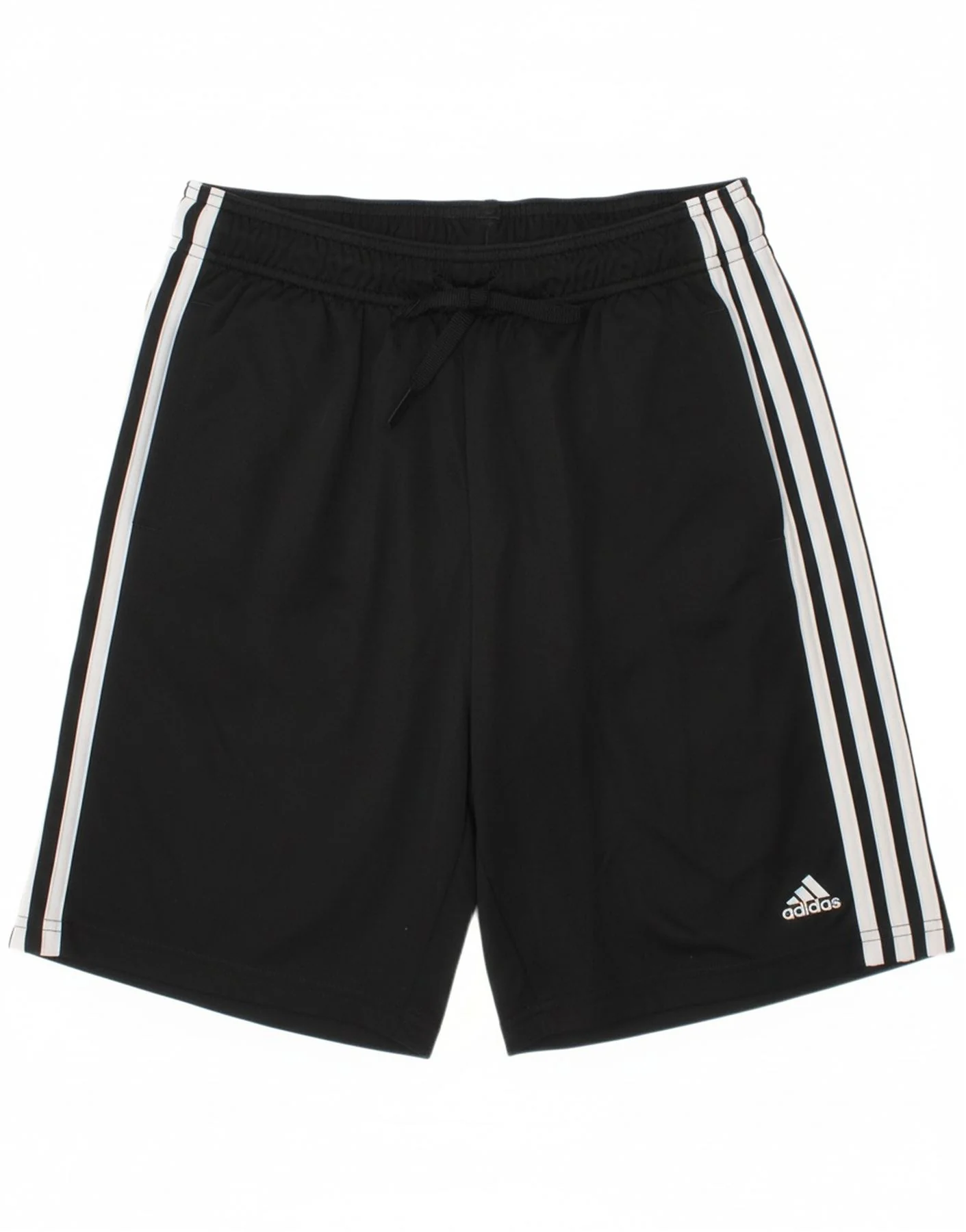Pantalones cortos deportivos ADIDAS Aeroready para niños de 13 a 14 años, poliéster negro