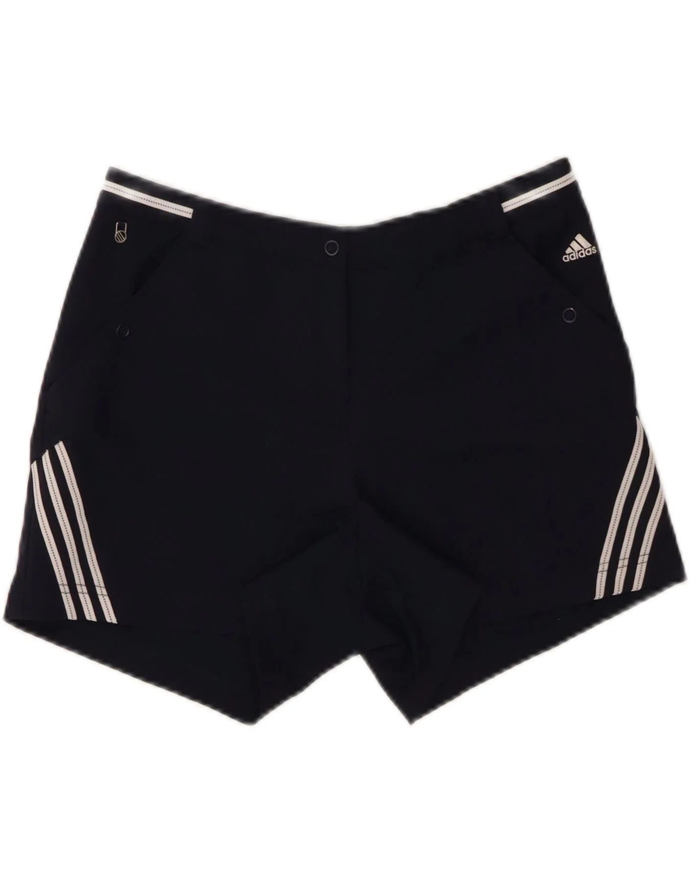Pantalones cortos chinos Climalite para mujer de adidas, talla 12 mediana (Reino Unido), W30, azul marino, poliéster - Imagen 3