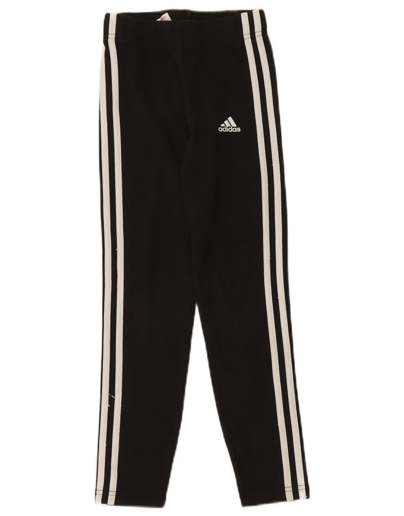 Pantalón deportivo ADIDAS para niña, 9-10 años, algodón negro - Imagen 2
