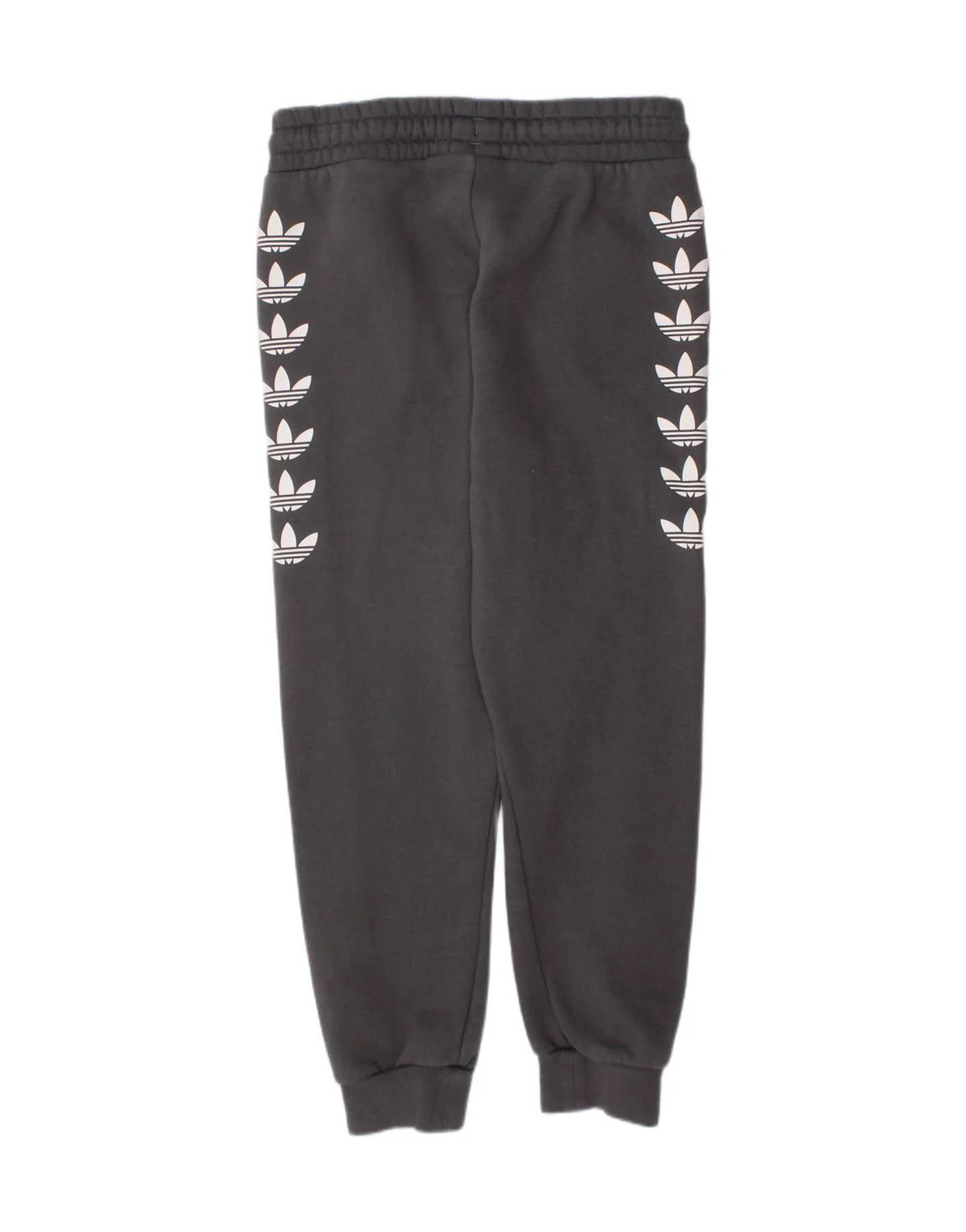 Pantalones de chándal con gráficos de ADIDAS para niños, de algodón gris, 7-8 años - Imagen 4